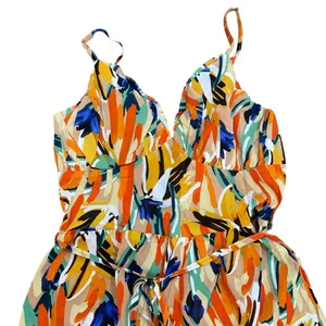 Women's Abstract Printed Midi Dress in Multi, Size M​ thumbnail 2