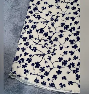 Motel rocks Latika skirt grunge floral flock cream XS thumbnail 3