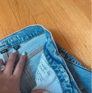 American Eagle Stovepipe Doodled Jeans thumbnail 4