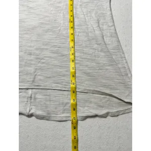 Lululemon Rest Less Long Sleeve Top Gray Cutout Back Women’s Large thumbnail 5