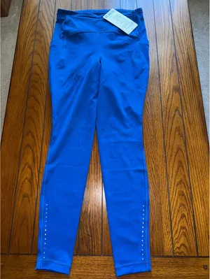 Lululemon Swift Speed With Pockets High Rise 28” Symphony Blue Size 8 NWT thumbnail 2