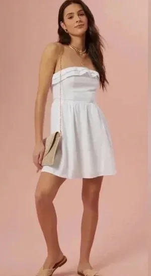 Altar'd State Strapless Dress thumbnail 8