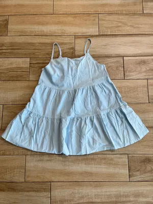 Womens Oak + Fort Blue Mini Dress / Tunic Tank - S thumbnail 3