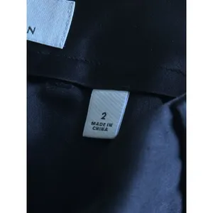 Aritzia Babaton‎ Refined Satin Cargo Pants Size 2 Black Ankle Straps Pockets thumbnail 5