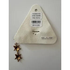 Free People Shooting Stars Brooch Gold NWT thumbnail 3
