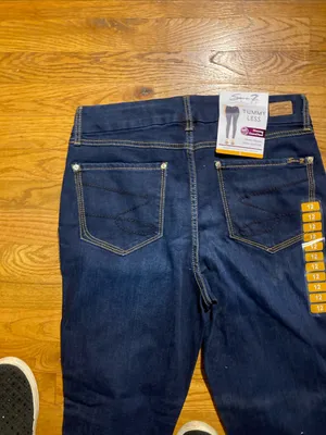 Seven7 Dark Indigo tummyless Jeans NWT size 12 women’s thumbnail 6