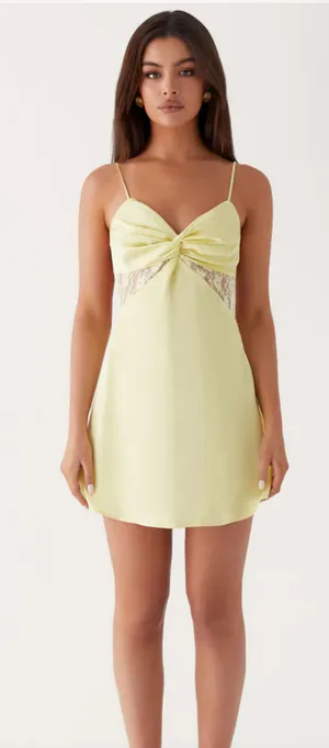 Peppermayo Dress Mini Yellow thumbnail 1