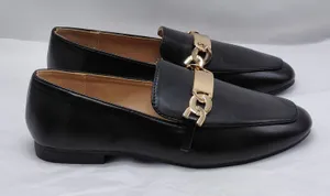 Yoki Edline-36 Women's Dress Loafers Size 6 Black Slip On Casual Comfort Shoes thumbnail 1