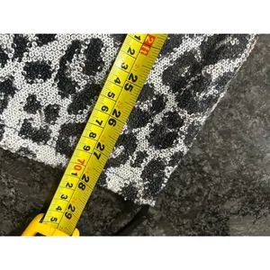 NWT Worthington Plus A-Line Skirt Winter Leopard Sequin Size 2X Lined Stretchy thumbnail 4