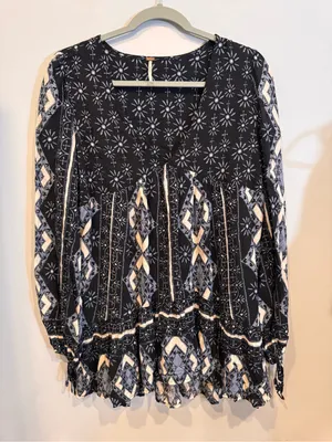 Free People Down By the Bay Tunic XS thumbnail 2