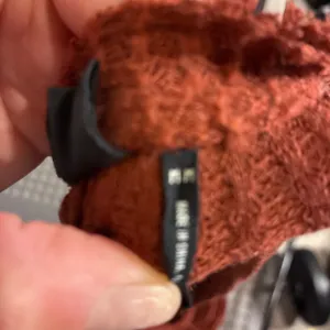 Out‎ From Under Urban Outfitters Rust Orange Waffle Knit Button Henley Top XS/S thumbnail 5