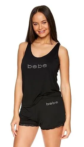 Bebe Black Women's Pajama Set thumbnail 1