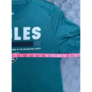 Philadelphia Eagles Nike Dri-Fit Tee Unisex Sz L (runs small)Green Graphic NFL thumbnail 6