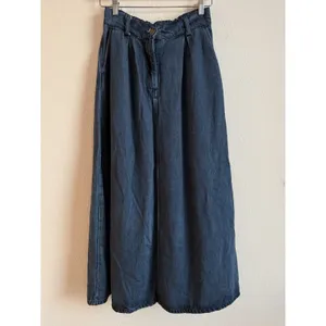 YFB Young Fabulous & Broke High Rise Elastic Waist Jean Skirt Small 90s Y2K Boho thumbnail 4