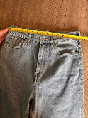 Everlane The Way High Jean Straight Organic Cotton Light Wash Women’s size 27 R thumbnail 11