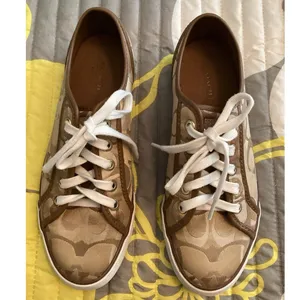 Coach Dee Signature Canvas Sneakers Sz 7B thumbnail 3