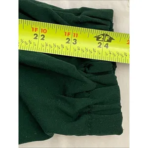 Tuckernuck Pomander Place Carlotta Hunter Green Peplum Top Large Long Sleeves thumbnail 8