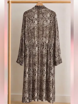 Free people wild night’s snakeskin kimono thumbnail 3