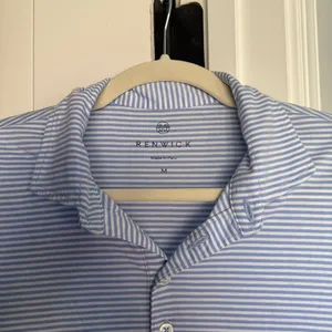Renwick Light Blue Striped Dress polo striped cotton stretch‎ thumbnail 4