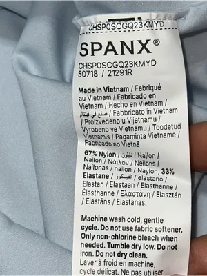 SPANX NWT Size S Light Sky Blue Smoothing Jersey Short Sleeve Crewneck T-Shirt thumbnail 9