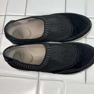 Dansko Alice Sneakers Slip-On Black Nubuck Leather Size‎ 40 US 10-10.5 thumbnail 6