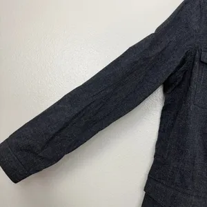 Duluth Trading Jacket Womens Medium Gray Mist Master Hooded Utility Parka thumbnail 4