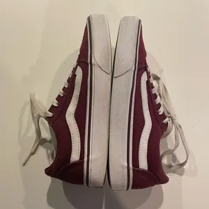 Vans Ward Burgundy Skate Low Top Sneakers Women’s Size 6.5 Lace Up thumbnail 7