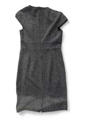 Grace Karin Charcoal Tweed Sheath Dress thumbnail 3