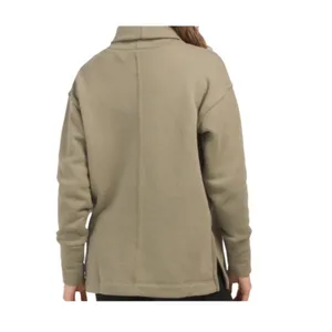 Peloton Together We Go Far Funnel Neck Pullover Green‎ Sweatshirt size M thumbnail 2