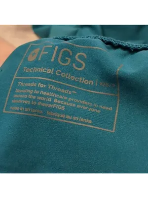 Figs teal jogger scrub pants size XXS thumbnail 7