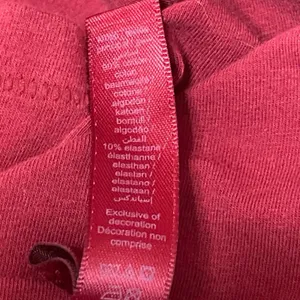 SKIMS Women's Red Short Sleeves Jersey Slim Fit Crewneck Tee T-shirt Top Size S thumbnail 5