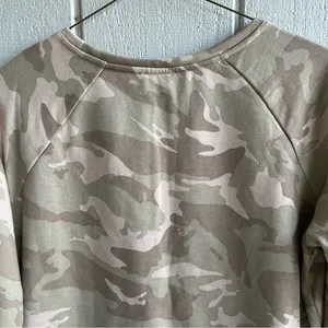 Generation Love Karly Camouflage Peace Cotton‎ Pullover Sweatshirt Green Camo S thumbnail 6