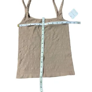 Free People‎ Intimately Free Women's Square One Seamless Cami size M/L NWT Nude thumbnail 4