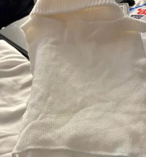 FINAL MARKDOWN White Knit Dicky thumbnail 1
