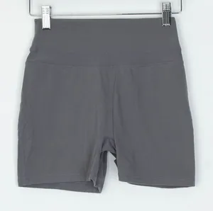 Alphalete Alphaluxe High Waisted Biker Shorts Gray‎ Womens Size XS Athletic Gym thumbnail 1