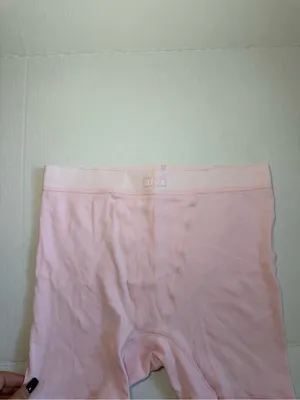 Skims Ribbed Cotton Boxer Biker Lounge Shorts thumbnail 2