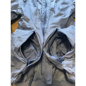 Cabelas Women Blue Zip Windbreaker Rain Jacket lightweight‎ Size Small Outdoor thumbnail 10