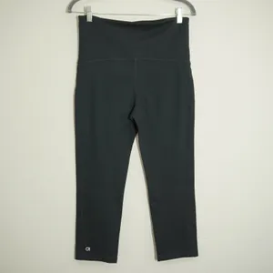 GapFit Size Small Maternity Leggings Women Black Blackout Technology Cropped thumbnail 4