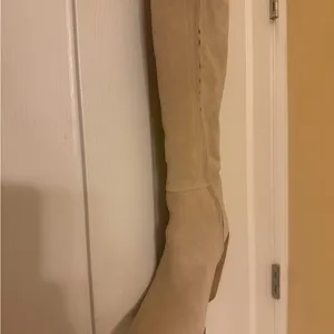 Sam Edelman Beige Heeled with side zippers Boots! thumbnail 4