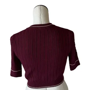 NWOT INTIMATELY BY FREE PEOPLE Catch Your Eye Swit Knit Sweater Top thumbnail 4