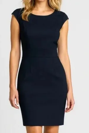 The limited collection navy business dress thumbnail 1