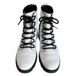 Sorel Lennox Lace Up Waterproof Boots White Black Size 11 thumbnail 5