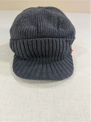 TOP-EX Merino Wool Waterproof Visor Beanie Hat Brim Dark Grey XL/XXL NWT thumbnail 16
