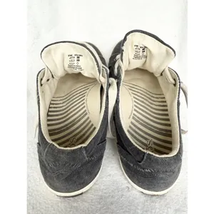 Taos Star Women’s Charcoal Gray Canvas Sneakers Lace Up Arch Support Size 8.5 thumbnail 8