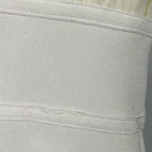 New House of CB London Ria White Lace Bridal Rehearsal Cocktail Bandage Dress M thumbnail 12