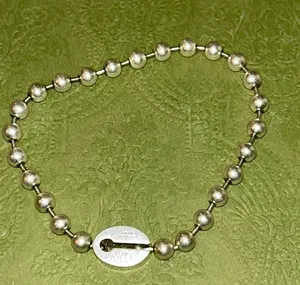 Gucci Interlocking G Boule Chain Bracelet size 17 Ag925 thumbnail 3