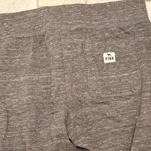 NEW Pink Victoria's Secret women's small gray/black jogger sweatpants thumbnail 5