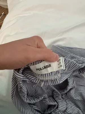 pull and bear linen pant  thumbnail 3
