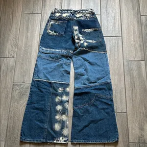 Jaded London Distressed Patchwork Jeans thumbnail 8