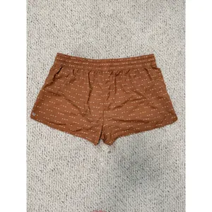 Vuori Clementine Brown Arrow Print Running Shorts Drawstring Lined XL Gorpcore thumbnail 12